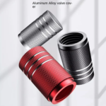 4 pièces Bouchons de Valve de Pneu en Aluminium