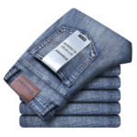 Jean Homme Wthinlee – Coupe Droite Stretch | Style Business Décontracté