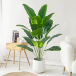 1 plante artificielle – Grand palmier tropical ou bananier décoratif