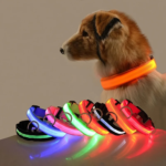 Collier lumineux pour chien LED lumineuse