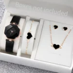 coffret montre femme 5 pièces