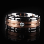 Bague Classique en Acier Inoxydable