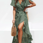 Robe Longue Bohème Imprimée – Chiffon Léger & Style Estival