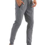 Pantalon de jogging en coton chiné