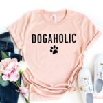 t-shirt "Dogaholic"