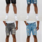 shorts en jean