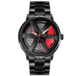 Montre Homme Jante de Voiture Tournante