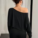 Crop Top à Encolure Bateau